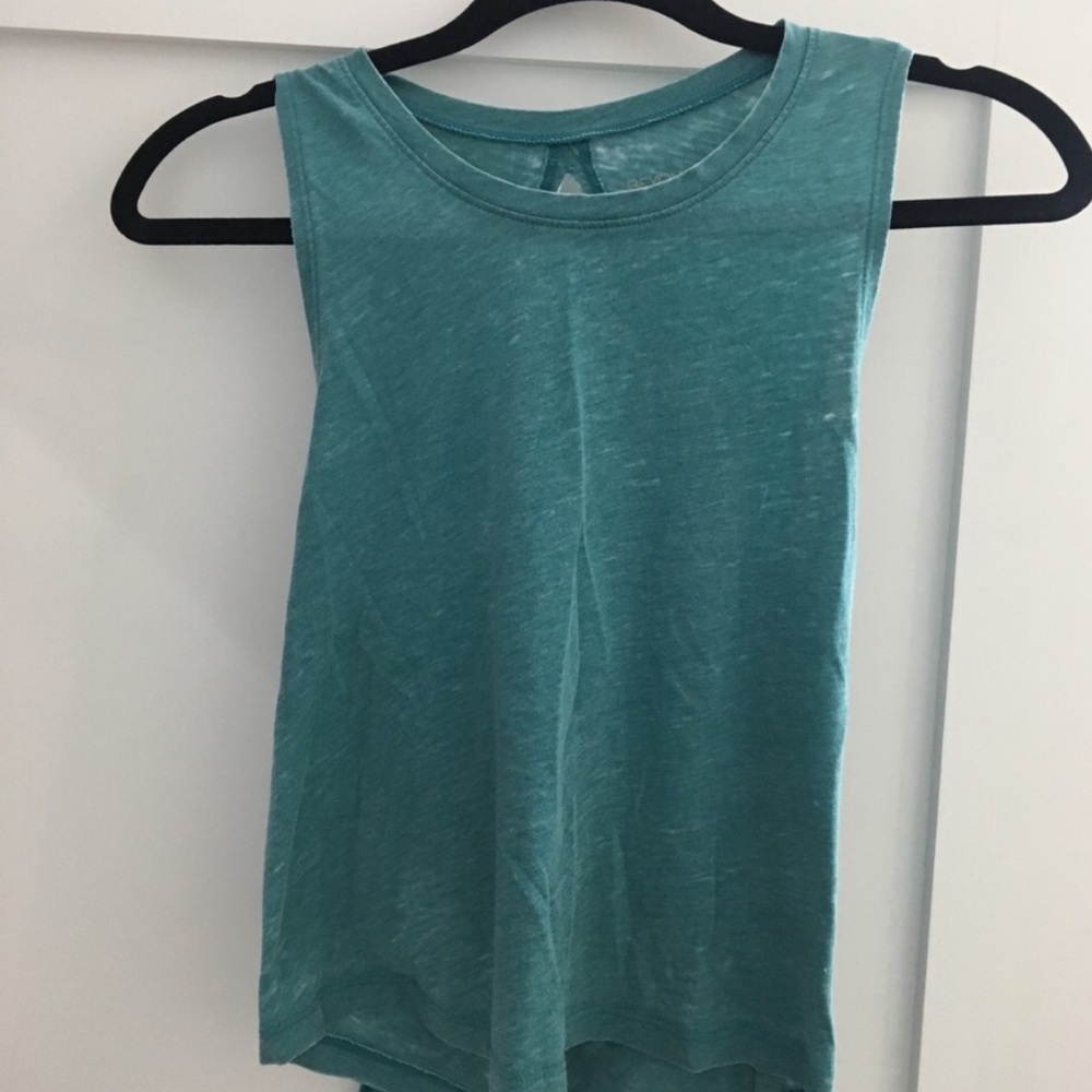 Beyond yoga cross back tie tank